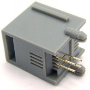 Jack RJ11 6P4C Para Placa YH55-03