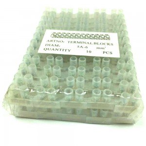 Pacote com 10 Barras Tipo Sindal H-5A 12 Bornes 6mm Pacote com 10 Barras Tipo Sindal H-5A 12 Bornes 6mm