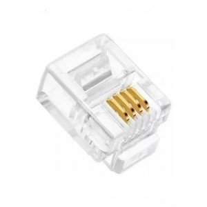 Plug Modular RJ11 6P4C (YH006) Plug Modular RJ11 6P4C (YH006)