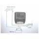 Controlador De Carga De Bateria Para Painel Solar 12V-24V 6A