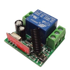 Controle Remoto 1 Tecla Com Receptor Rele 1 Canal Controle Remoto 1 Tecla Com Receptor Rele 1 Canal