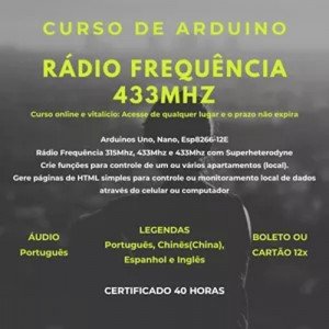 Curso de Arduino - Radio Frequência 433mhz