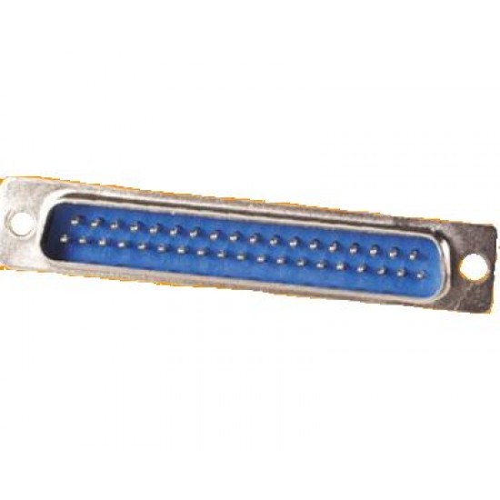 Conector DB37 Macho 180 Graus Solda Fio Conector DB37 Macho 180 Graus Solda Fio