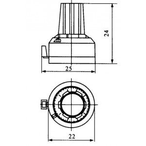Knob Ou Dial Com Numeracao E Trava Knob Ou Dial Com Numeracao E Trava