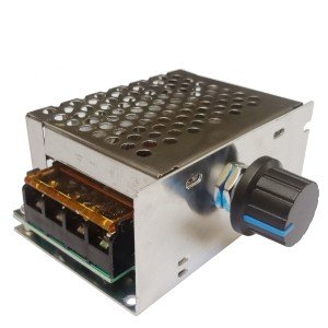 Dimmer 220V 4000W Gabinete Metálico 