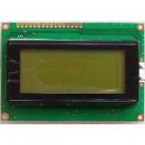 Display LCD 16x4 Back Verde Letra Preta - JHD539 Display LCD 16x4 Back Verde Letra Preta - JHD539