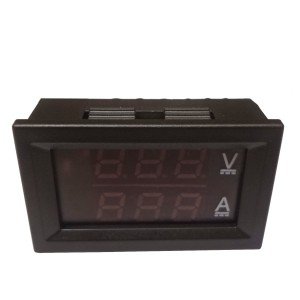 Voltímetro e Amperímetro 0 a 100V 50A Com Resistor Shunt Voltímetro e Amperímetro 0 a 100V 50A Com Resistor Shunt