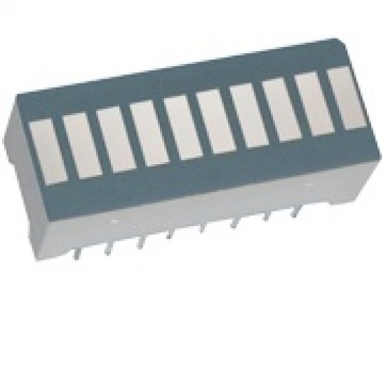 Barra De Led Vermelho Modelo: B210SR - Tipo Barra Grafica Barra De Led Vermelho Modelo: B210SR - Tipo Barra Grafica