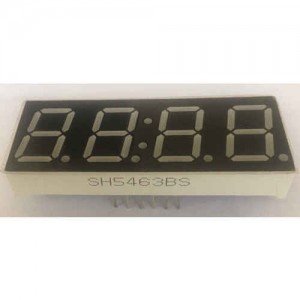 Display De Led Vermelho Anodo Quadruplo SH5463BS 0,56"