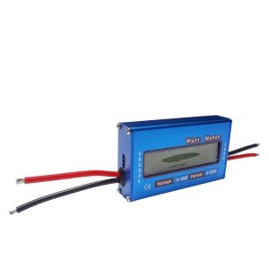 Wattímetro DC 4-60V 0-100A Mede Tensão, Corrente e Potência