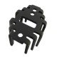 Dissipador de Calor 180541 Com Furo Anodizado Preto Dissipador de Calor 180541 Com Furo Anodizado Preto