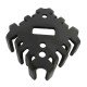 Dissipador de Calor 180650 Com Furo Anodizado Preto Dissipador de Calor 180650 Com Furo Anodizado Preto