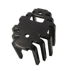 Dissipador de Calor 180676 Com Furo Anodizado Preto