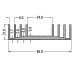 Dissipador 183004/37 (DS1448) Com Furo Para TO-220 Dissipador 183004/37 (DS1448) Com Furo Para TO-220