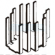 Dissipador de Calor 180676 Com Furo Anodizado Preto Dissipador de Calor 180676 Com Furo Anodizado Preto