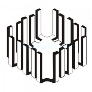 Dissipador de Calor 180018 Com Furo Anodizado Preto