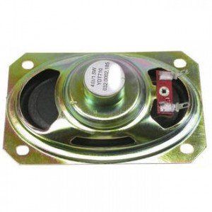 Alto Falante 2 3/4 X 4 1/4 Polegadas 4 Ohms 1,5W Com Suspensão Blindado