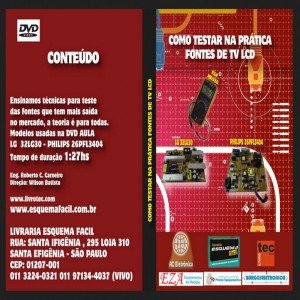 DVD Como Testar Na Prática Fontes De TV LCD DVD Como Testar Na Prática Fontes De TV LCD