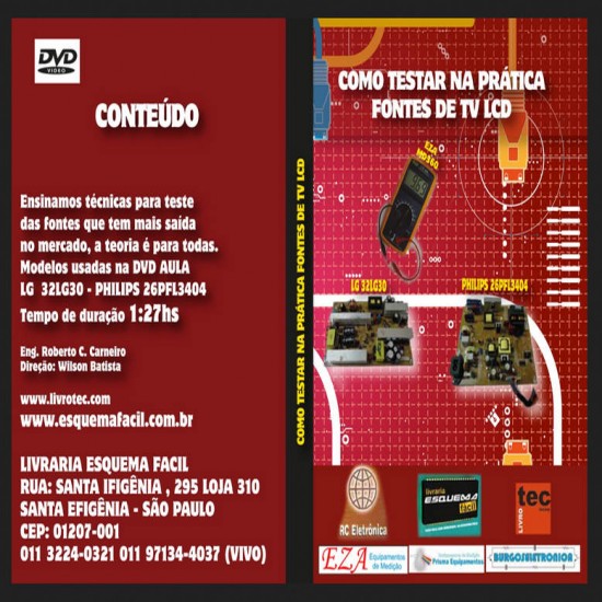 DVD Como Testar Na Prática Fontes De TV LCD DVD Como Testar Na Prática Fontes De TV LCD