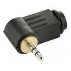 Plug P1 Estereo 90 Graus Preto