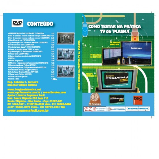 DVD Como Testar Na Pratica Tv De Plasma DVD Como Testar Na Pratica Tv De Plasma