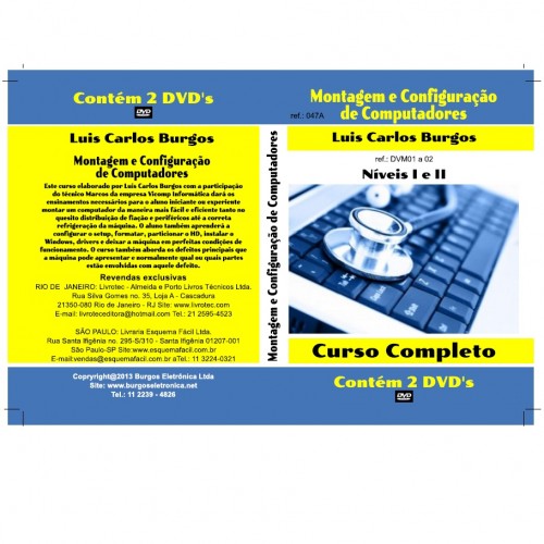 DVD Montagem E Configuraçoes De PC Nivel I E II DVD Montagem E Configuraçoes De PC Nivel I E II