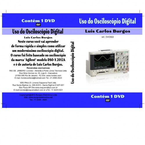 DVD Uso Do Osciloscópio Digital DVD Uso Do Osciloscópio Digital