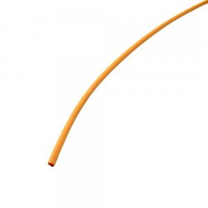 Espaguete Termoretrátil Diâmetro 1,5mm Laranja (Metro)