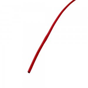Espaguete Termoretrátil Diâmetro 1mm Vermelho (Metro)
