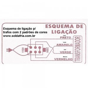 Transformador 9V 3A - Entrada 110/220VAC Transformador 9V 3A - Entrada 110/220VAC