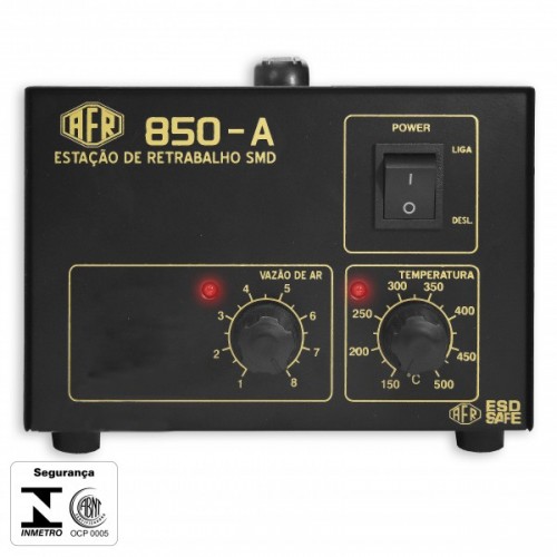 Estação De Retrabalho AFR 850A 127 VAC - Modelo Analógico Estação De Retrabalho AFR 850A 127 VAC - Modelo Analógico