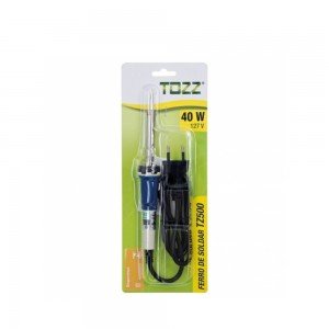 Ferro de Solda Tozz 40W 127VAC TZ500 Com Descanso Ferro de Solda Tozz 40W 127VAC TZ500 Com Descanso