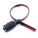 Cabo com Plug P4 Femea 2,1mm Com Rabicho