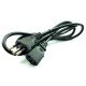 Cabo de Força Tripolar 1,5 Metro para PC Cabo de Força Tripolar 1,5 Metro para PC