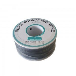 Fio Wire Wrap Preto 30AWG Rolo com 250m