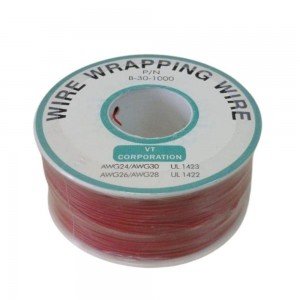 Fio Wire Wrap Vermelho 30AWG Rolo com 250M