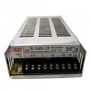 Fonte Chaveada Industrial 240W 12V 20A (S-240W/BFC-240W-12VDC) Fonte Chaveada Industrial 240W 12V 20A (S-240W/BFC-240W-12VDC)