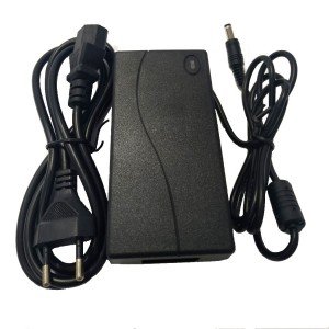 Fonte Chaveada DC 12V 5A Com Cabo De Forca, Plug P4 E Led Fonte Chaveada DC 12V 5A Com Cabo De Forca, Plug P4 E Led