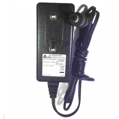 Fonte Chaveada DC 12V 1A Cabo 1M P4 2,1mm X 5,5mm Fonte Chaveada DC 12V 1A Cabo 1M P4 2,1mm X 5,5mm