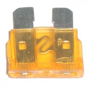 Fusivel Lamina Medio Laranja 5A