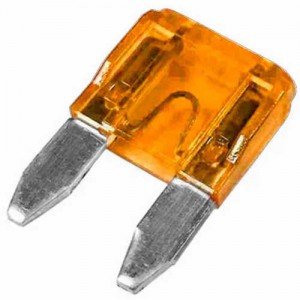Fusível Lâmina Pequeno Laranja 5A Fusível Lâmina Pequeno Laranja 5A