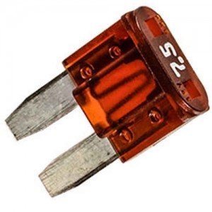 Fusível Lâmina Pequeno Marrom 7.5A Fusível Lâmina Pequeno Marrom 7.5A