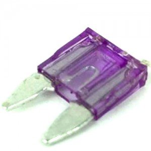 Fusivel Lamina Pequeno Roxo 35A Fusivel Lamina Pequeno Roxo 35A