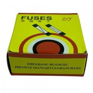 Fusível De Vidro (20ag) 8a 5x20mm 250V Caixa Com 100 Peças