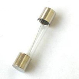 Fusível De Vidro (3AG) 0,25A 6x30mm 250V Rápido