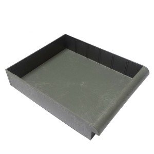 Gaveteiro CG505/0 Ecológico 5 Gavetas Sem Div. Preto/Cinza