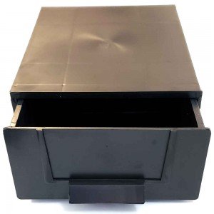 Gaveteiro CG3001/5 Ecológico 1 Gaveta 5 Divisórias Cinza