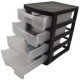 Gaveteiro Plástico de Mesa GV-15 São Bernardo Gaveteiro Plástico de Mesa GV-15 São Bernardo