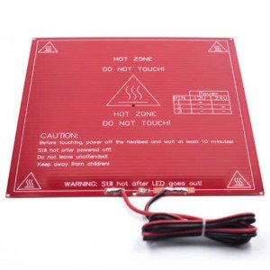 Mesa Aquecedora MK2B 12V 214mm x 214mm com cabo Mesa Aquecedora MK2B 12V 214mm x 214mm com cabo