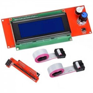Placa Controladora Ramps 1.4 Display LCD 20x4 Leitor de Cartão SD Impressora 3D Placa Controladora Ramps 1.4 Display LCD 20x4 Leitor de Cartão SD Impressora 3D